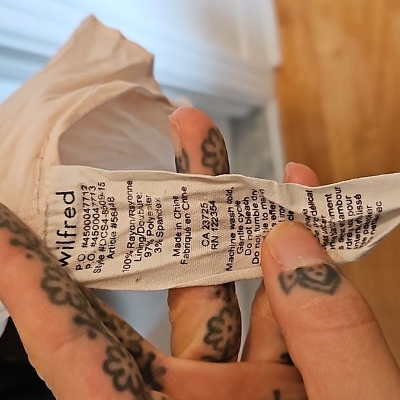 Aritzia wilfred black dress - Picture 6 of 6